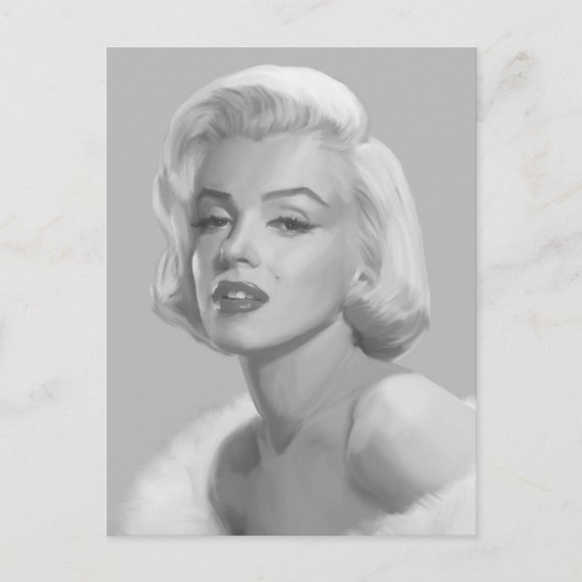 Classic Beauty Postkarte (Vorderseite)