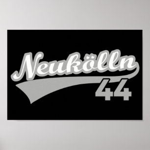 Classic Berlin Neukölln 44 Stadt Poster