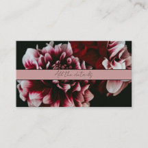 Classic Black and Pink Peonies