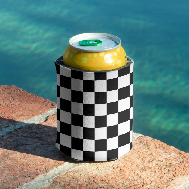 Classic black checkerboard dosenkühler (In Situ Pool)