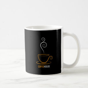 Classic Black Coffee House Kaffeetasse