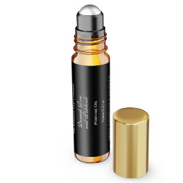 Classic Black Parfüm Roller Flaschenetikett