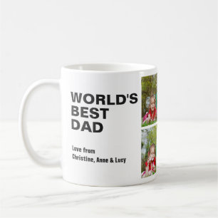 Classic Black World ist die beste Vater-Fotosammlu Kaffeetasse