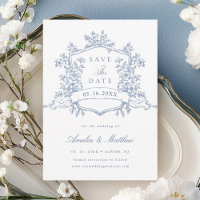 Classic Bloom Garden Dusty Blue Wedding
