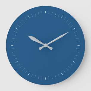 Classic Blue 2020 Panton Große Wanduhr