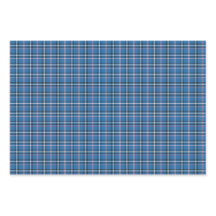 Classic Blue Black White Plaid