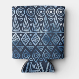 Classic Blue Ethnic Seamless Muster Dosenkühler