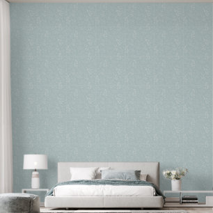 Classic Blue Floral Tapete