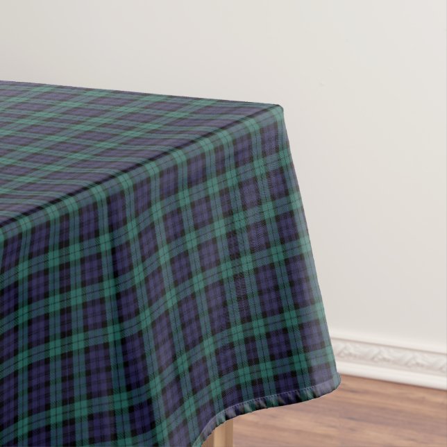 Classic Blue Green Kariert Tischdecke (Beispiel)