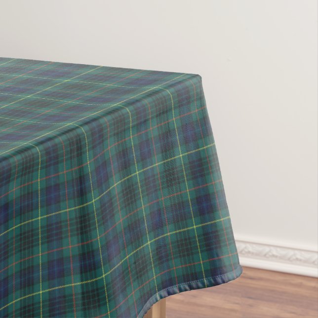 Classic Blue Green + Yellow Red Kariert Tischdecke (Beispiel)