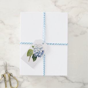 Classic Blue Hydrangea Personalisiert Geschenkanhänger
