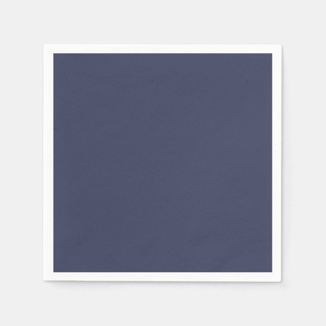 Classic Blue Paper Napkins Serviette (Vorderseite)