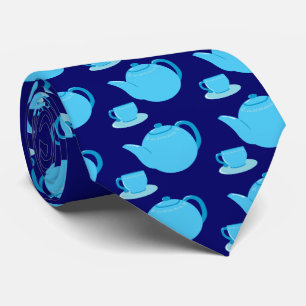 Classic Blue Teapot Krawatte