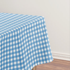Classic Blue und White Gingham Picnic Party Tischdecke