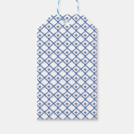 Classic Blue White Chinoiserie Dutch Pattern Gesch Geschenkanhänger