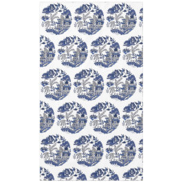 Classic Blue Willow Design Tischdecke