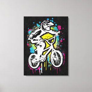 Classic Bmx Bike - Bmx Freestyle Bmx Leinwanddruck