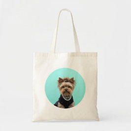 Classic Breakfast Poster Yorkshire Terrier Yorkie Tragetasche