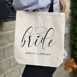 Classic Bride Tote Bag Tragetasche<br><div class="desc">Das ist eine klassische, aber schöne Tottasche, die ein perfektes Geschenk machen würde!</div>