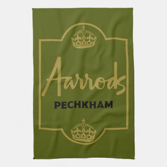 Classic British Novelty Gift Geschirrtuch (Vertikal)