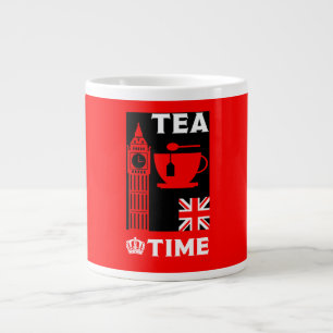 Classic British Tea Drinkers Jumbo-Tasse