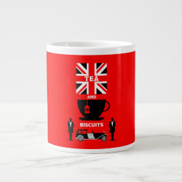 Classic British Tea Drinkers Jumbo-Tasse