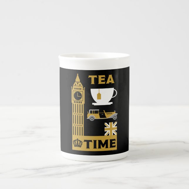 Classic British Tea Drinkers Prozellantasse (Vorderseite)