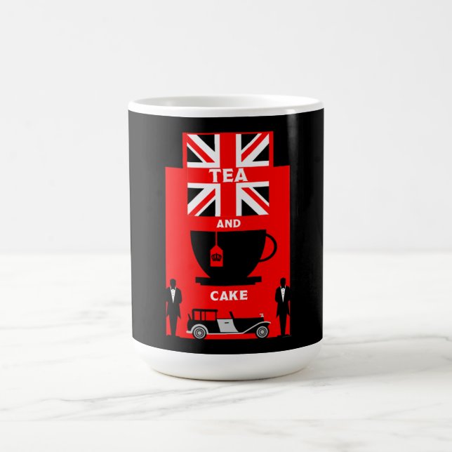 Classic British Tea Drinkers Verwandlungstasse (Zentrum)
