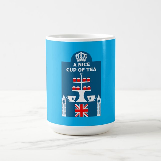 Classic British Tea Drinkers Verwandlungstasse (Zentrum)