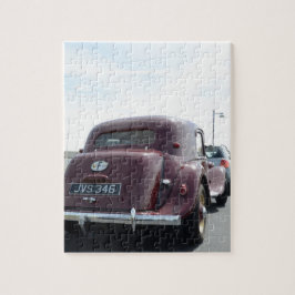 Classic Burgundy Citroen