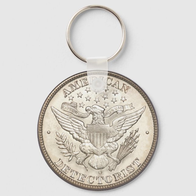 Classic Button Schlüsselanhänger (Vorderseite)