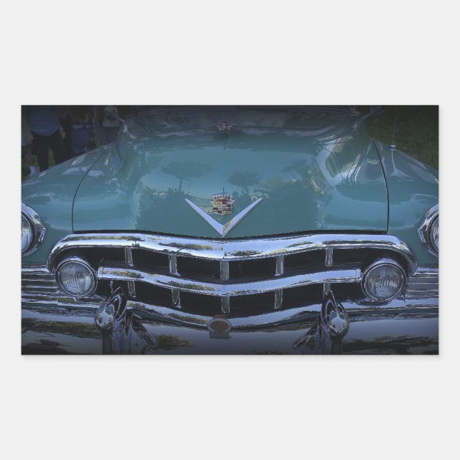 Classic Cadi Rechteckiger Aufkleber (Vorderseite)