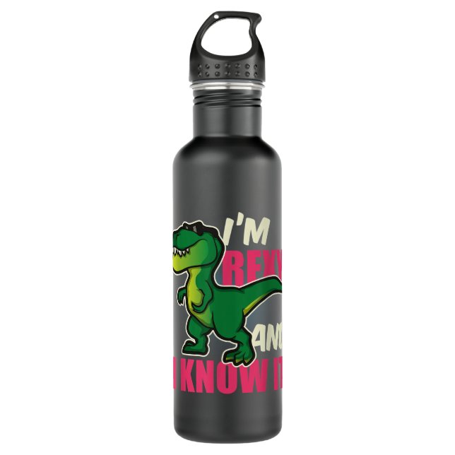 Classic California Skater Santa Cruz Edelstahlflasche (Vorderseite)