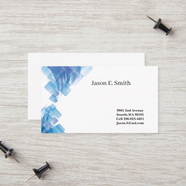 Classic Calling Card Telefonnummerkarte (Vorderseite/Rückseite Beispiel)