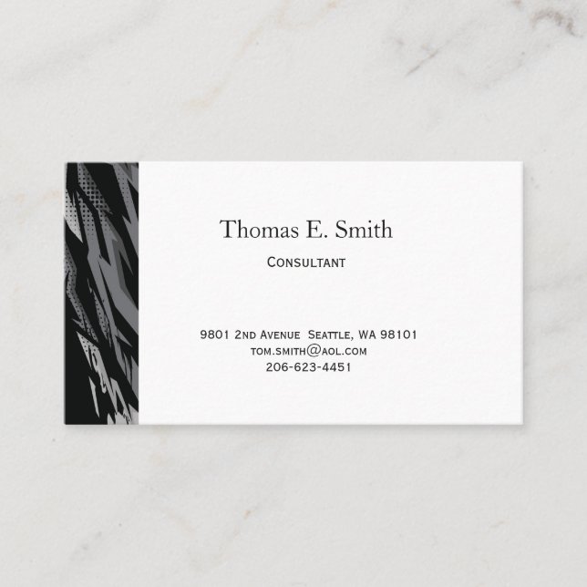 Classic Calling Card Telefonnummerkarte (Vorderseite)