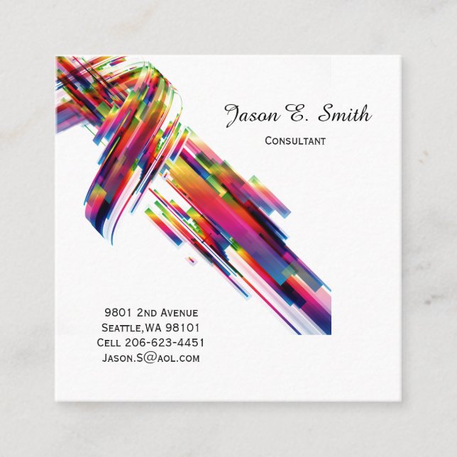 Classic Calling Card Telefonnummerkarte (Vorderseite)