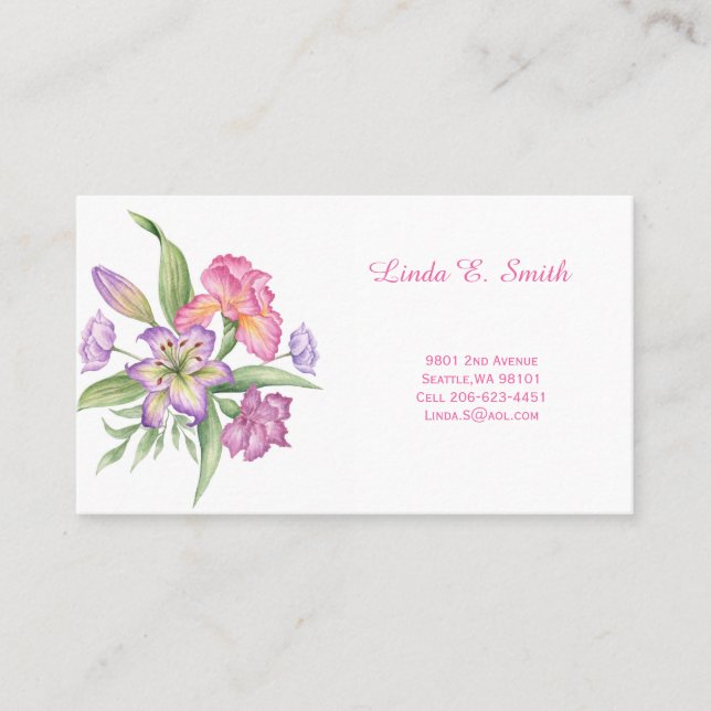 Classic Calling Card Visitenkarte (Vorderseite)