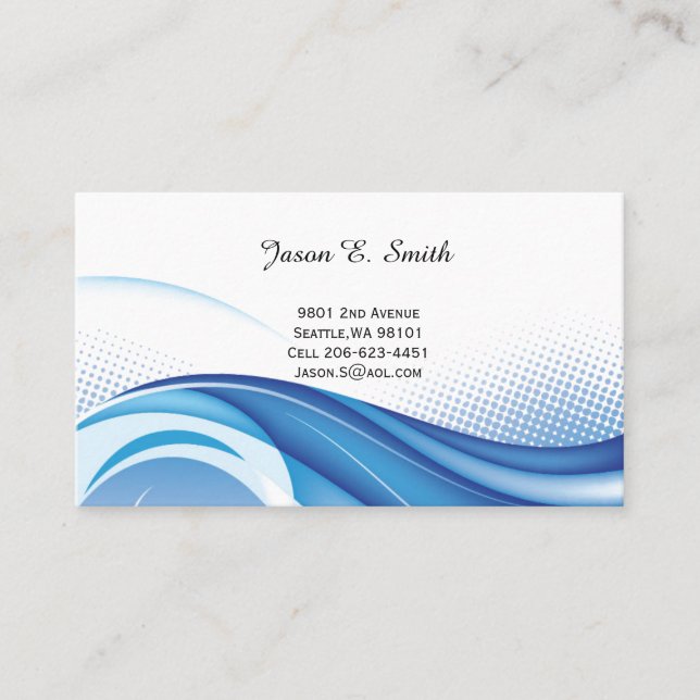 Classic Calling Card Visitenkarte (Vorderseite)