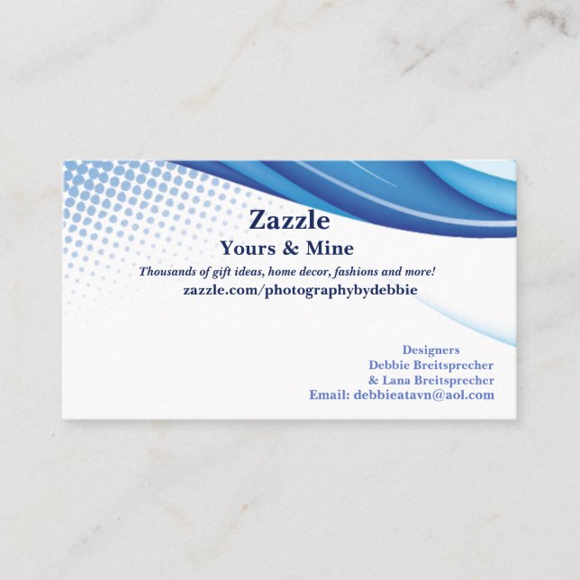 Classic Calling Card Visitenkarte (Vorderseite)