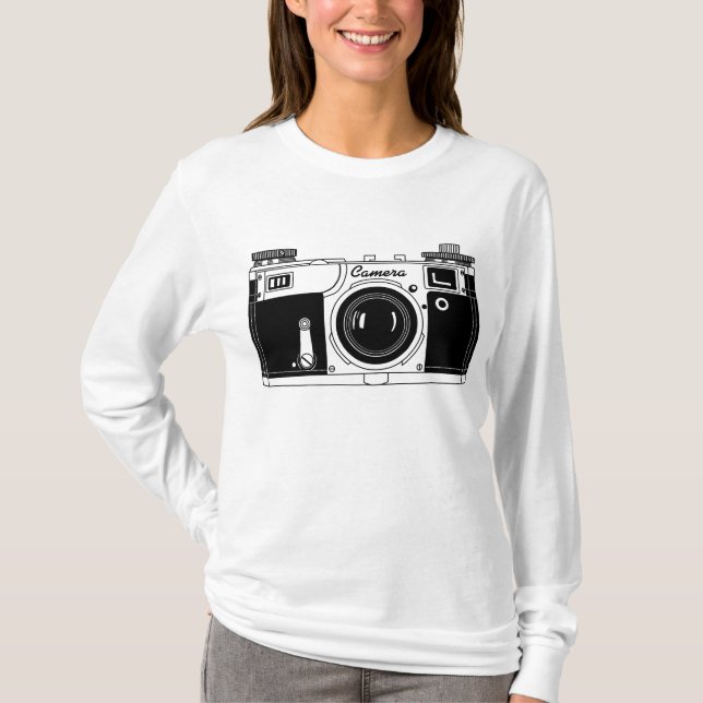 Classic Camera T-Shirt (Vorderseite)