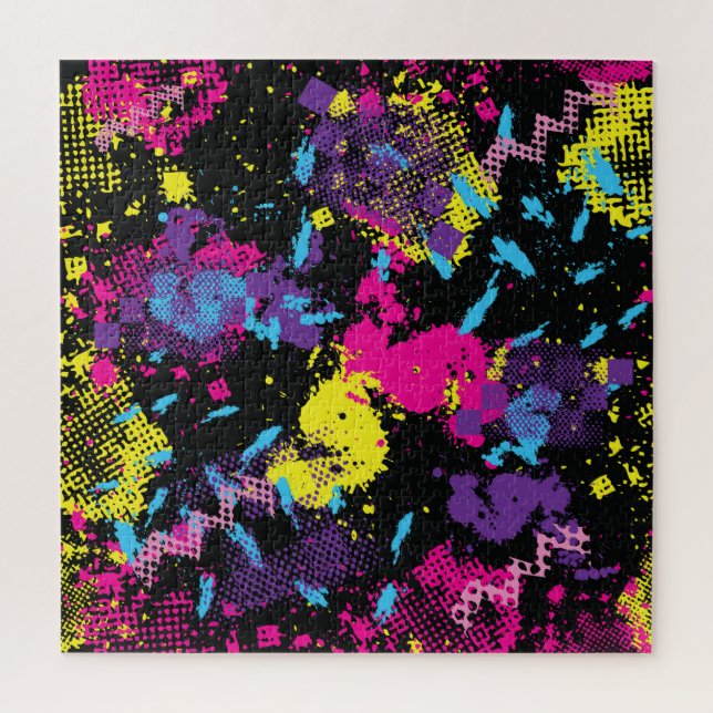 Classic Camouflage: Nahtloses Vintages Muster (Vertikal)