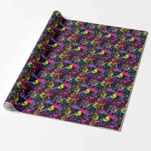Classic Camouflage: Nahtloses Vintages Muster Geschenkpapier