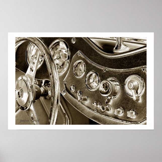 Classic Car 20 Poster Print (Vorne)