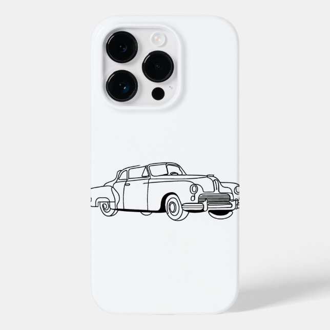 Classic Car④ Case-Mate iPhone 14 Pro Hülle (Rückseite)