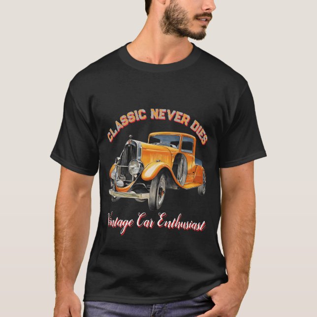 CLASSIC CAR DESIGN T-Shirt (Vorderseite)