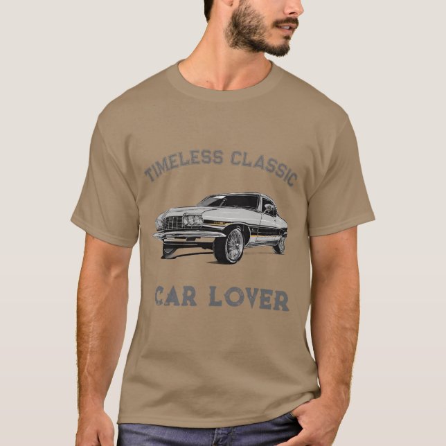 CLASSIC CAR LOVER T-Shirt (Vorderseite)