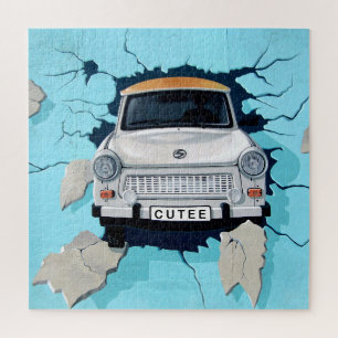 Classic Car Mural Vintage Kunst, Dichtung und Musi