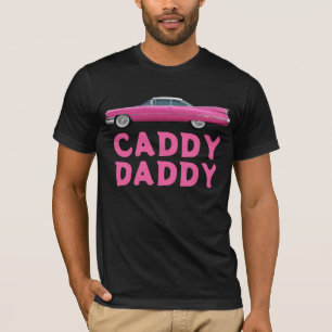 CLASSIC CAR PINK CADDY DADDY VATER T-Shirt