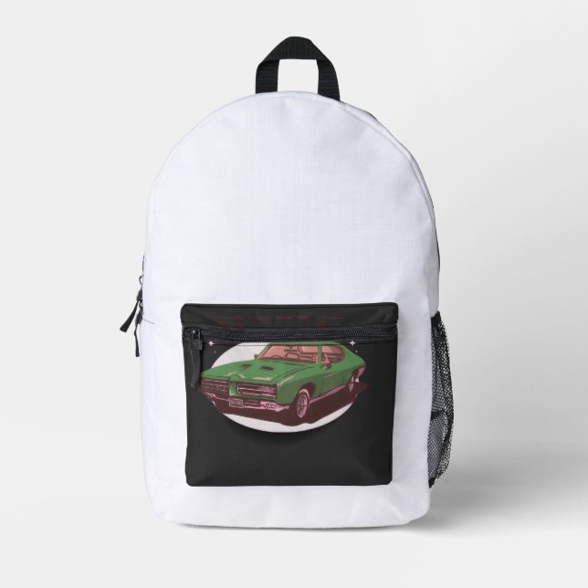 Classic Car Show  Bedruckter Rucksack (Vorderseite)