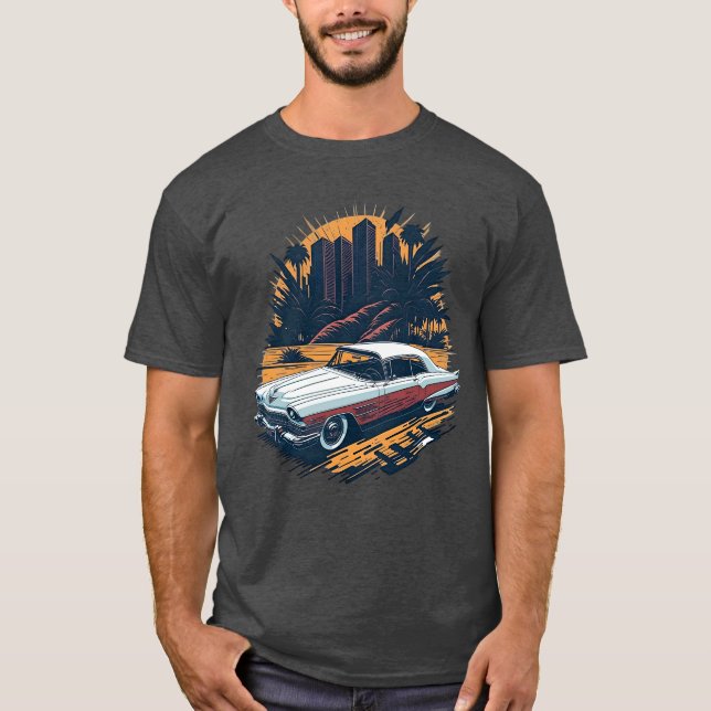 Classic Cars - Cadillac Eldorado Edition 2002 T-Shirt (Vorderseite)